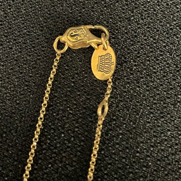 Vintage Y2K JUICY COUTURE Pink Crystal Heart Necklace NEW - Picture 7 of 14